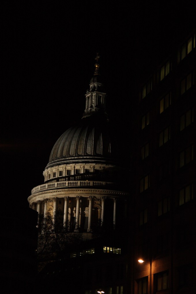 St. Paul's Cathedral by night