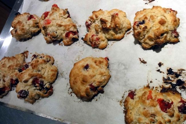 baked scones
