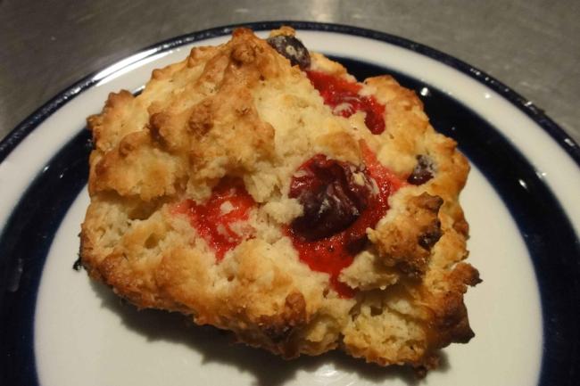 cranberry scone