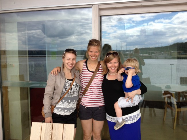 quality sister time: myself, Mari and Tin and Joa