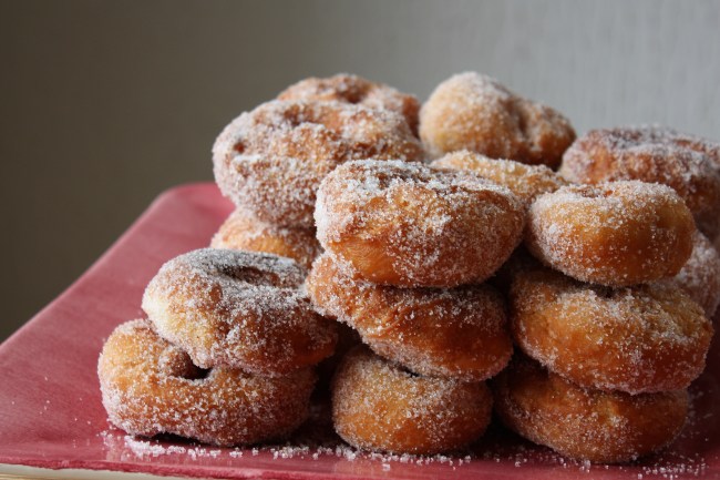 sugared donuts