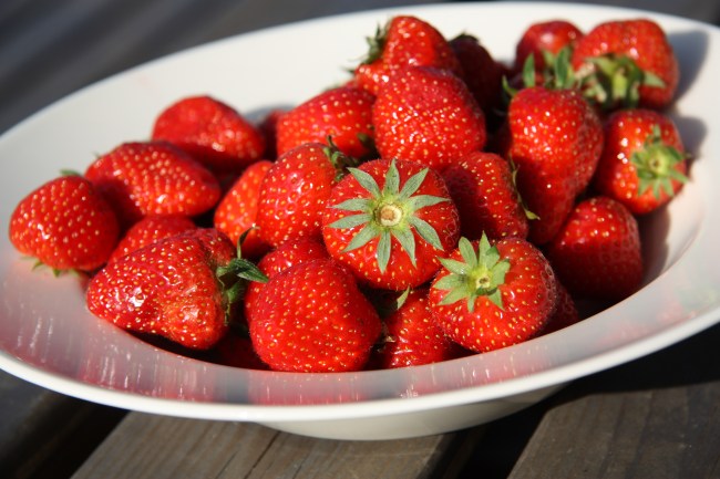 strawberries