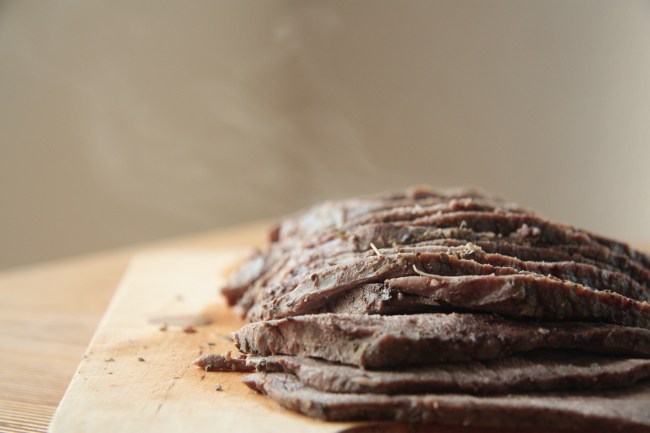 sliced roast