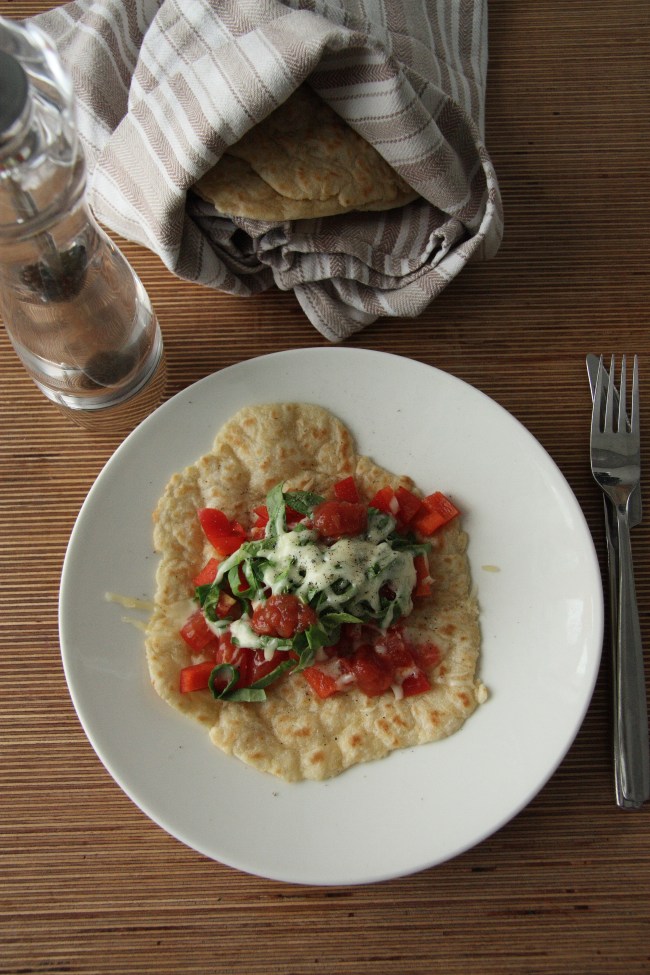 tortillas and vegetables