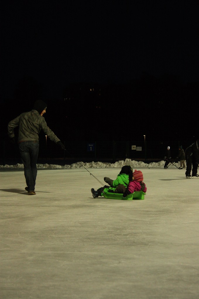 kids on the ice