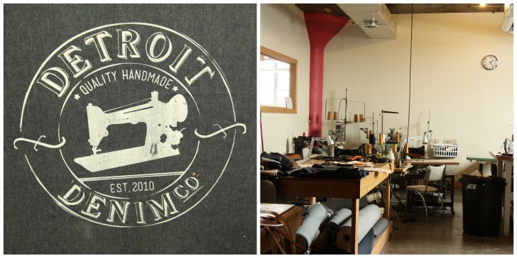 Detroit Denim, creating custom made denim jeans and products from delvedge denim