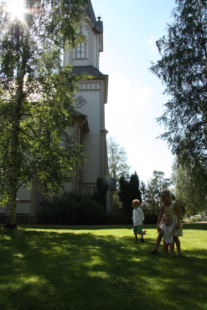 Hankasalmi Church yard