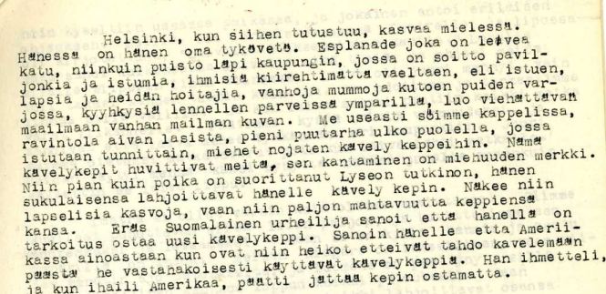 Elma artikkeli esplanade ja kappeli