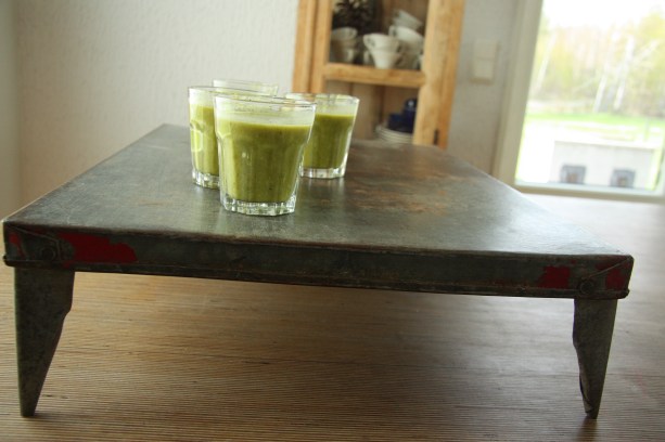 asparagus and pea soup