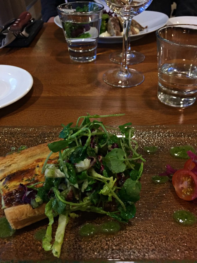 asparagus tart starter le biff