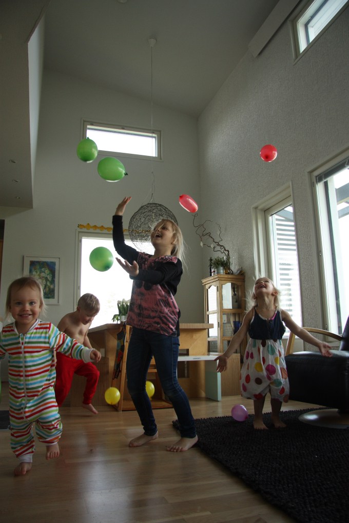 vappu ballons mayday at home