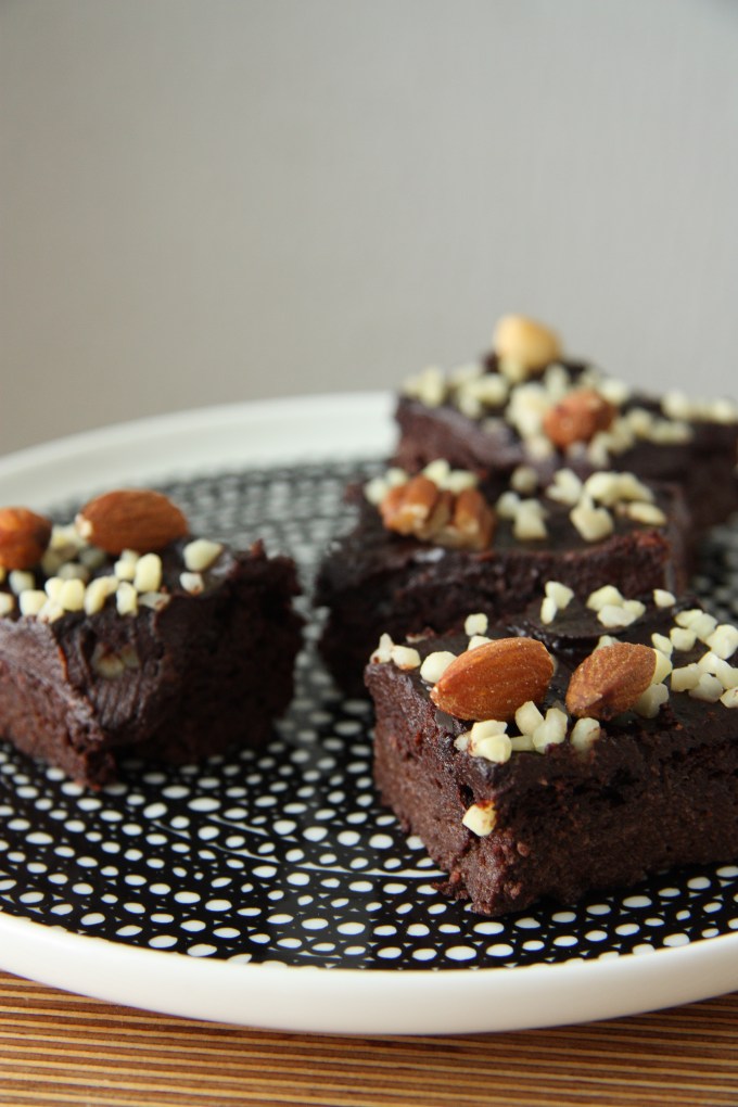 butternut squash avocado brownies