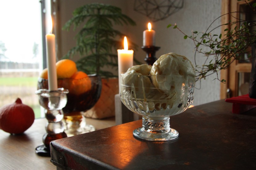 tahini honey ice cream sauce