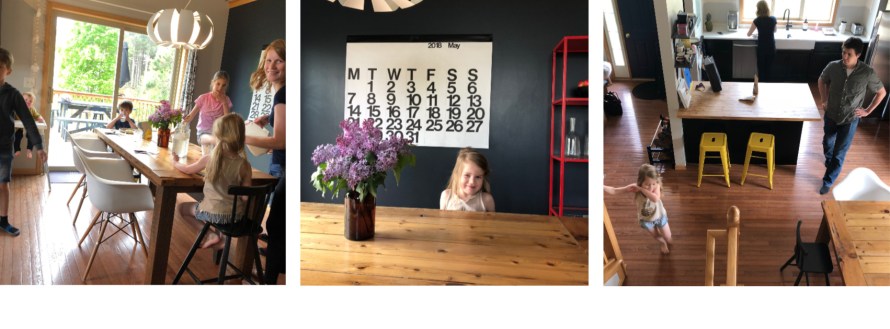 Supper at Peks and Milja's